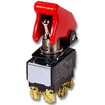 WT44218 Toggle Switch Guard, Aircraft Style, Red | Rally Lights