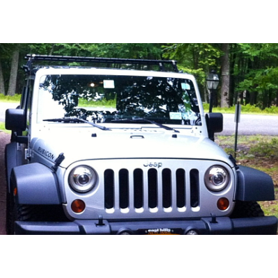 SM6024BLBJ Hella 90mm Bi-LED High/Low Headlamp Kit for Jeep