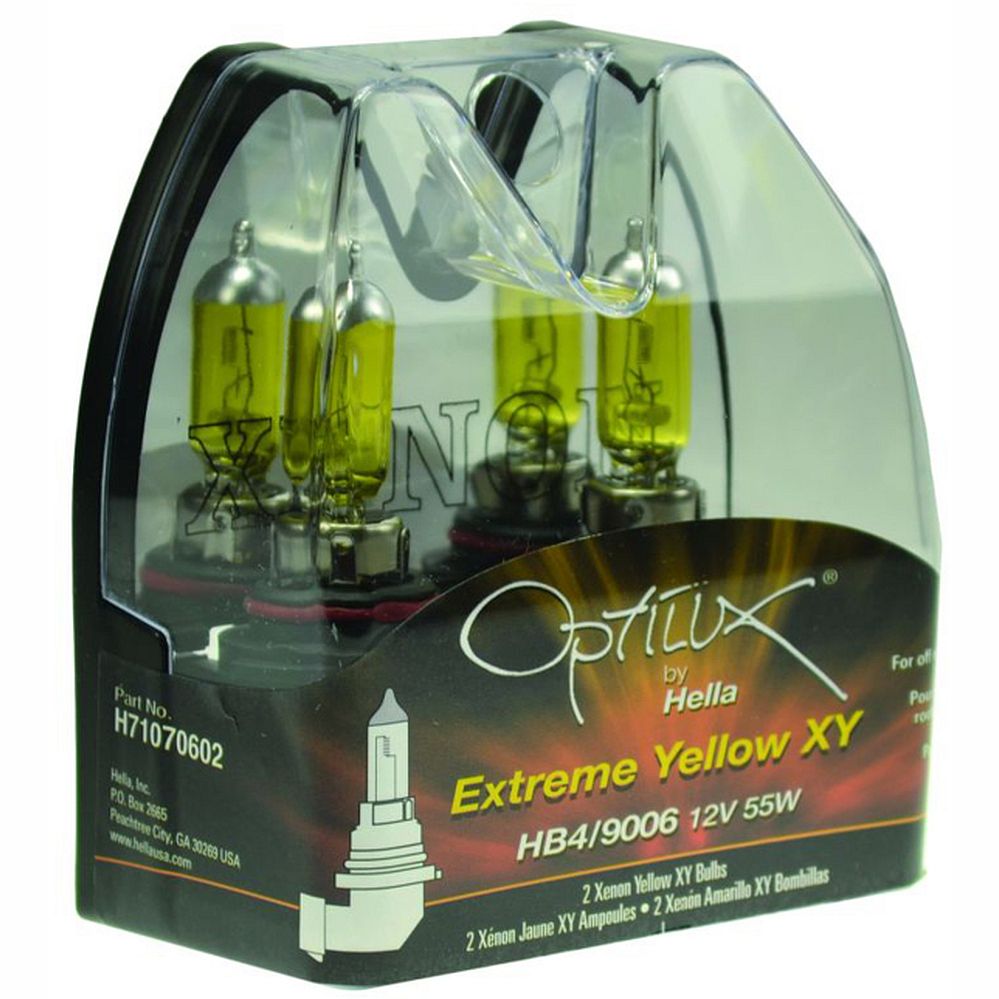 ランプ2個セット　Galle Optilux Extreme Yellow XY 9006/HB4 Bulbs, pair H71070602