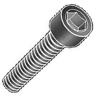 HWSHCSM4x12B Black Socket Head Cap Screw for Rally 4000 Lamps