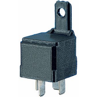 Hella HL87435 Mini Relay 24V 20A SPST with Resistor and Bracket