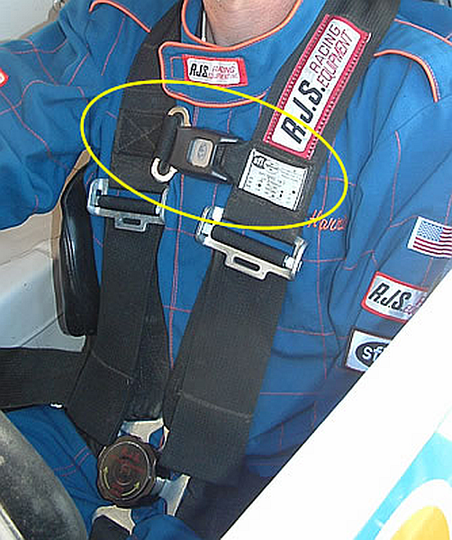 Sternum Strap (Not allowded by SCCA)